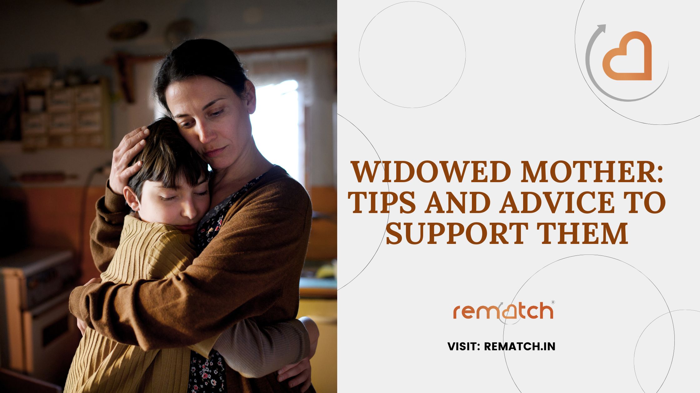 Know more about the life of a widowed mother